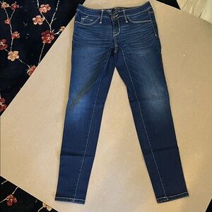 Women’s Dark Indigo Stretch Skinny Jeans